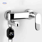 ThermoGauge™ Faucet Thermometer | Instant LED Water Temperature & Safety