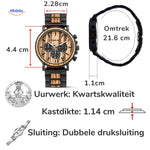 Timbero™ Wood Watch | Stylish, Multifunctional & Lightweight