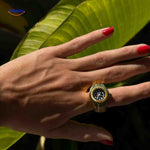 Timevera™ Ring Watch | Adjustable, Stylish & Unisex Design