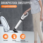 Middo Turbo Air Pressure Drain Blaster | Clear Clogs Fast & Chemical-Free