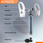 Middo Turbo Air Pressure Drain Blaster | Clear Clogs Fast & Chemical-Free