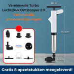 Middo Turbo Air Pressure Drain Blaster 2.0™ | Clears Any Clog Fast