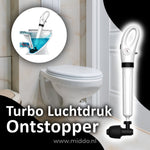 Middo Turbo Air Pressure Drain Blaster | Clear Clogs Fast & Chemical-Free