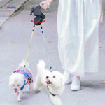 TweeTrek™ Dual Dog Leash | Tangle-Free Walking & LED Safety