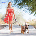 TweeTrek™ Dual Dog Leash | Tangle-Free Walking & LED Safety
