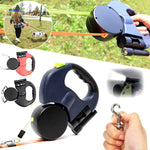 TwinTails™ EasyWalk | 2-in-1 Retractable Dual Dog Leash & Tangle-Free Control