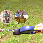 TwinTails™ EasyWalk | 2-in-1 Retractable Dual Dog Leash & Tangle-Free Control