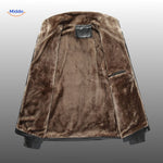 UrbanClass™ Leather Jacket | Luxe Fur Lining & Timeless Style