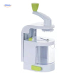 Vega™ Spiralizer | Vertical Hand-Crank Vegetable Cutter & Salad Maker