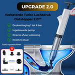 Middo Turbo Air Pressure Drain Blaster 2.0™ | Clears Any Clog Fast