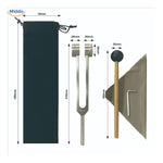 Middo Healing Tuning Fork Set | Sound Therapy & Calm