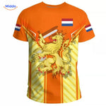 Orange Netherlands T-Shirt | World Cup, F1 & King's Day Fan Gear