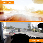 SafeDrive™ Anti-Glare Car Visor | Less Glare & UV Eye Protection