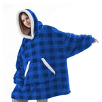 Middo Oversized XXL Sherpa Fleece Hoodie | Warm, Cozy & One Size