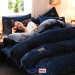Middo Winter Warm Fleece Duvet Cover | Ultra Soft & Cozy with Zipper