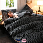 Middo Winter Warm Fleece Duvet Cover | Ultra Soft & Cozy with Zipper