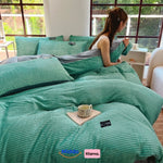 Middo Winter Warm Fleece Duvet Cover | Ultra Soft & Cozy with Zipper