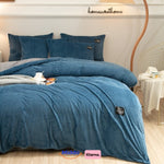 Middo Winter Warm Fleece Duvet Cover | Ultra Soft & Cozy with Zipper
