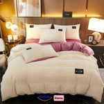 Middo Winter Warm Fleece Duvet Cover | Ultra Soft & Cozy with Zipper