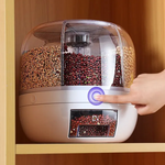 360° Rotating Grain Dispenser | Organized & Space-Saving Kitchen Storage