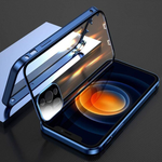 WonderCase draadloos opladen voor iPhone in blauwe kleur