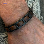 Woodforge™ Bracelet | Wood & Metal, Rugged Design and All-Day Comfort