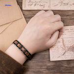 Woodforge™ Bracelet | Wood & Metal, Rugged Design and All-Day Comfort