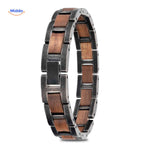 Woodforge™ Bracelet | Wood & Metal, Rugged Design and All-Day Comfort