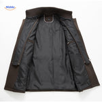 WoolGuard™ Double-Collar Wool Coat | Warm & Timeless British Style