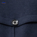 WoolGuard™ Double-Collar Wool Coat | Warm & Timeless British Style