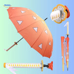 ZenBrella™ Anime Umbrella | UV-Blocking Demon Slayer Parasol