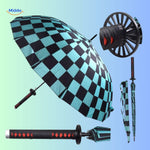ZenBrella™ Anime Umbrella | UV-Blocking Demon Slayer Parasol