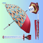 ZenBrella™ Anime Umbrella | UV-Blocking Demon Slayer Parasol