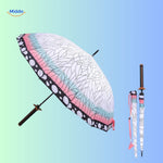ZenBrella™ Anime Umbrella | UV-Blocking Demon Slayer Parasol