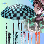 ZenBrella™ Anime Umbrella | UV-Blocking Demon Slayer Parasol