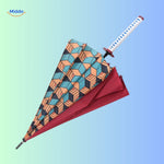 ZenBrella™ Anime Umbrella | UV-Blocking Demon Slayer Parasol