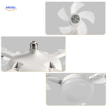 AeroGlow™ Fan Light | LED, E27 Socket & Stylish Ceiling Design