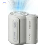 AirFlowPro™ Portable Mini Fan | Hands-Free Dual-Clip Cooling for Hiking & Camping