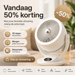 Airstream™ Fan | Quiet, Powerful Airflow & 360° Circulation