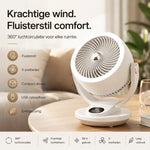 Airstream™ Fan | Quiet, Powerful Airflow & 360° Circulation