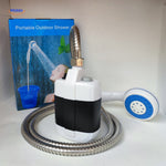 AquaCharge™ Portable Electric Shower | USB-Rechargeable for Outdoor & Home Use