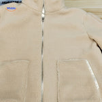 CozyLuxe™ Teddy Wool Coat | High Collar & Soft Faux Lambswool