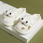 BigEye™ Cartoon Dog Slippers | Cute, Cozy & Comfortable