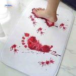 BloodStep™ Bath Mat | Color-Changing Halloween Blood Effect & Reusable