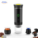 BrewMaster™ 3-in-1 Portable Espresso Machine | Capsules & Ground Coffee On the Go