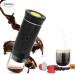 BrewMaster™ 3-in-1 Portable Espresso Machine | Capsules & Ground Coffee On the Go