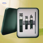 Clipora™ Nail Clipper Set with File | Anti-Splash Design in Luxury Gift Box
