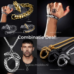 Viking Dragon Bracelet & Necklace | Norse Strength & Style