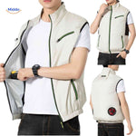 Cooltop™ Cooling Work Vest | Built-In Fan Ventilation & Sleeveless Comfort