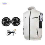 Cooltop™ Cooling Work Vest | Built-In Fan Ventilation & Sleeveless Comfort